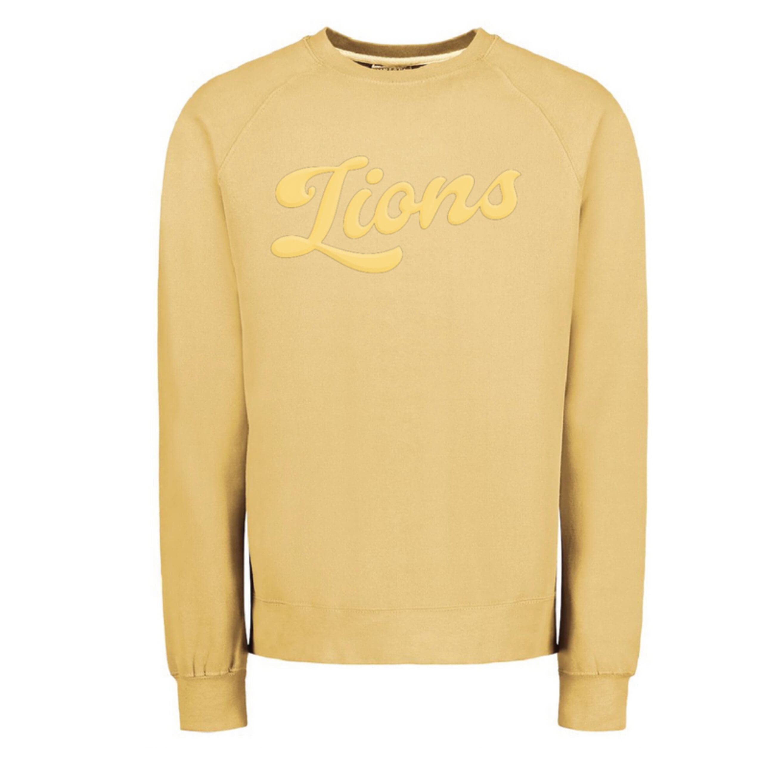 Adult Yellow Crewneck Sweater